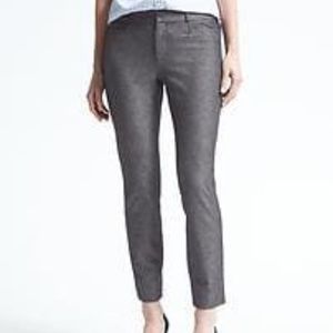 Banana Republic Charcoal Grey Sloan - 6 EUC